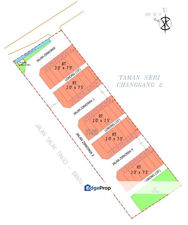 FULL LOAN + CASHBACK Rumah Baru Teres Setingkat, Taman Seri Changgang,  Banting, Selangor, Dengkil