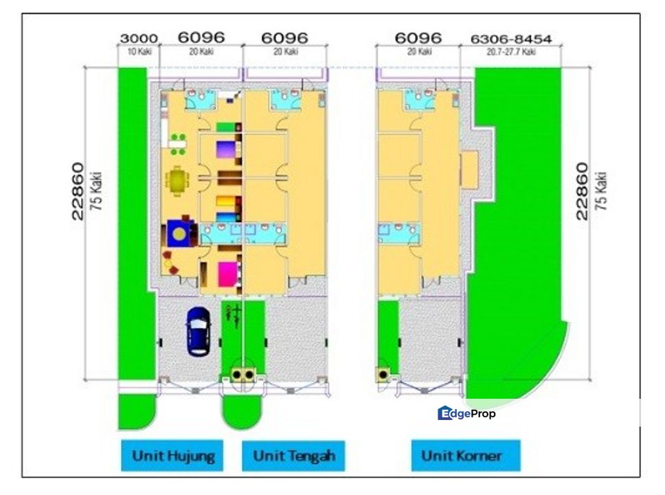 FULL LOAN + CASHBACK Rumah Baru Teres Setingkat, Taman Seri Changgang,  Banting, Selangor, Dengkil