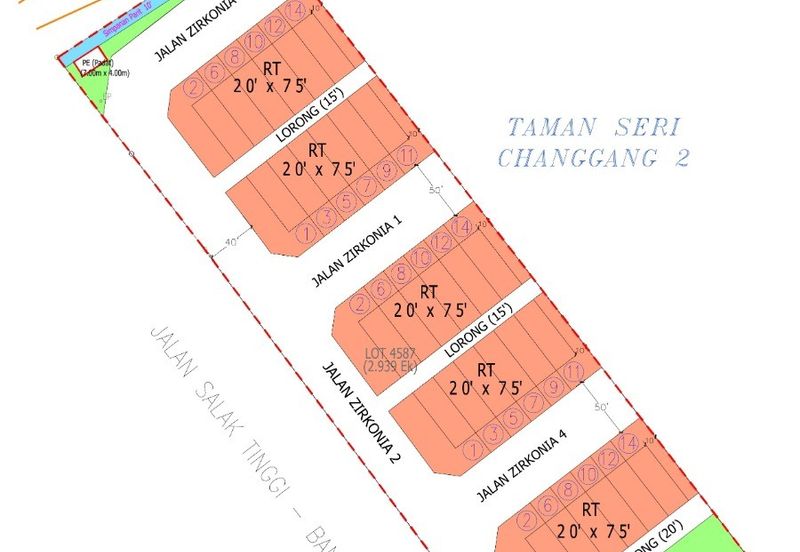 FULL LOAN + CASHBACK, Projek Baru Teres Setingkat, TAMAN SRI CHANGGANG