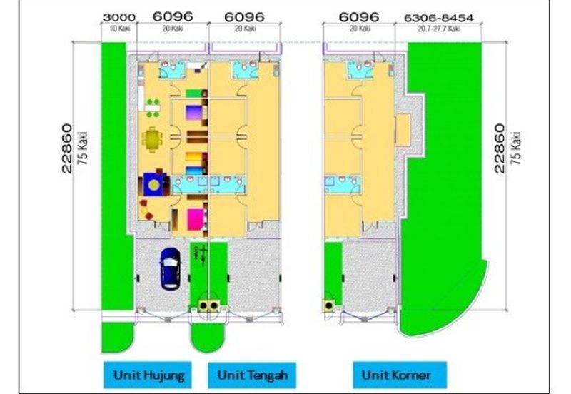 FULL LOAN + CASHBACK, Projek Baru Teres Setingkat, TAMAN SRI CHANGGANG