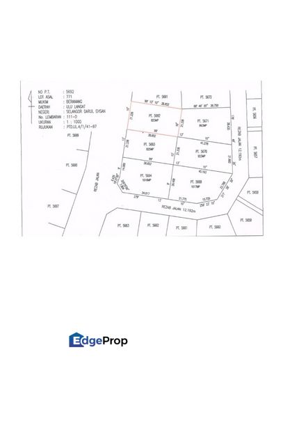 [70ft X 126ft] Bungalow Lot Land, Bandar Tasik Kesuma, Beranang, Selangor, Semenyih