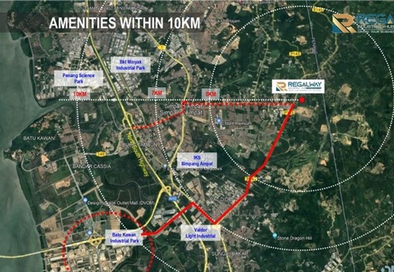 2 Storey Detached@ Simpang Ampat Light Industry for Sale Regalway