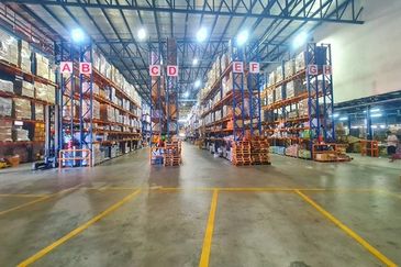 Detached Factory At IKS Bukit Minyak Penang For Rent