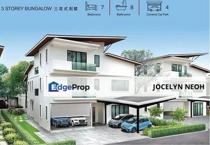  3 Storey Bungalow | Orchard Villa | Bukit Tambun | Simpang Ampat for Sale, Penang, Bukit Tambun