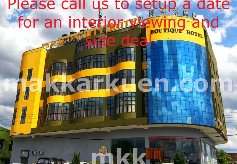 Please call us to setup a date for an interior viewing and side deal