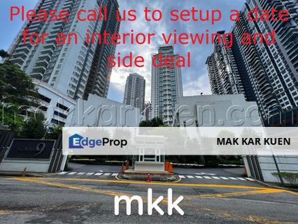 Please call us to setup a date for an interior viewing and side deal, Kuala Lumpur, Mont Kiara