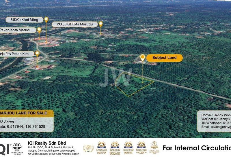 Kota Marudu RoadSide Residential Development Land 