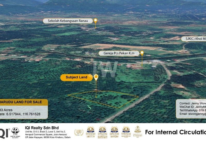 Kota Marudu RoadSide Residential Development Land 