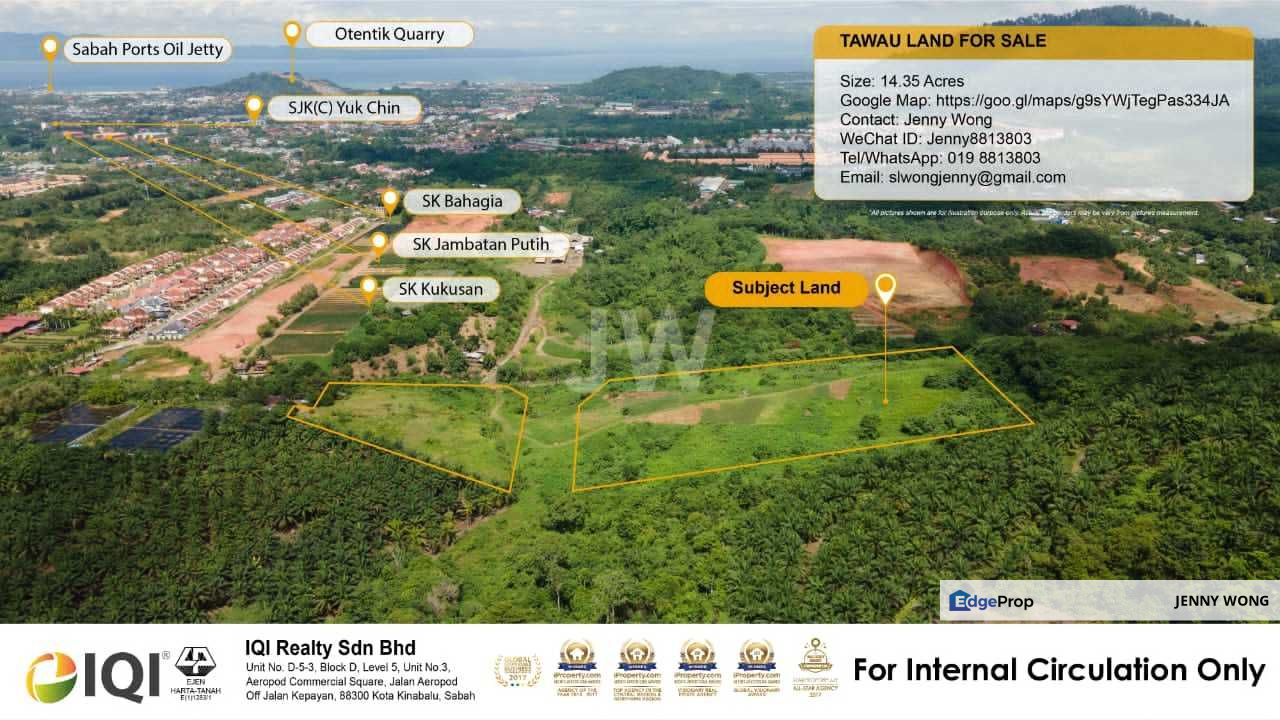 Bukit Air Panas Prime CL Land For Sale in Tawau , Sabah, Tawau
