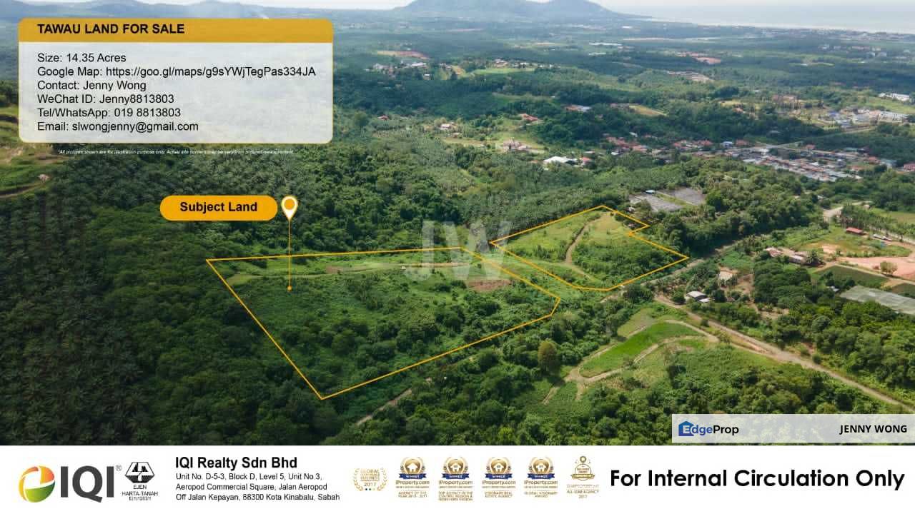 Bukit Air Panas Prime CL Land For Sale in Tawau , Sabah, Tawau