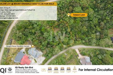 Bungalow Lot at Mount Kinabalu Golf Club For Sale