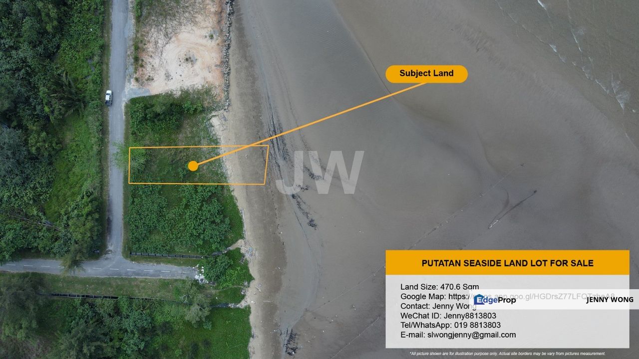 Seaside Bungalow Lot For Sale (Lot No 3), Sabah, Pulatan