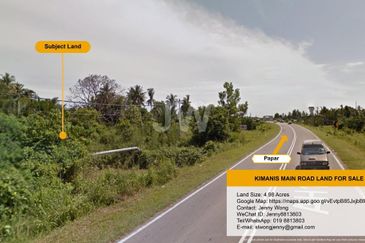 Kimanis Roadside Land For Sale