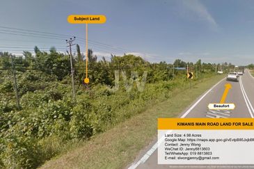 Kimanis Roadside Land For Sale