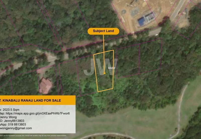 Bungalow Lot at Mount Kinabalu Golf Club For Sale