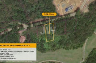 Bungalow Lot at Mount Kinabalu Golf Club For Sale