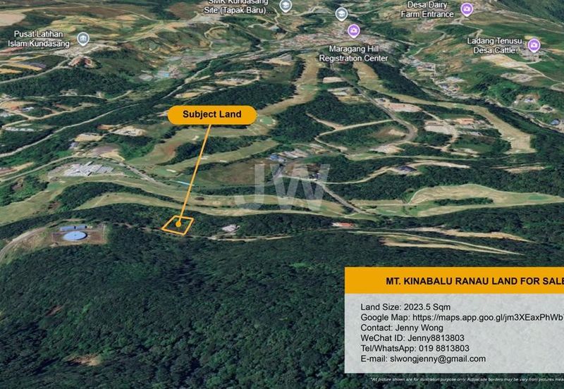 Bungalow Lot at Mount Kinabalu Golf Club For Sale