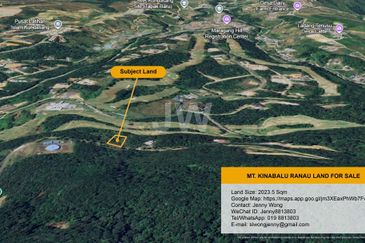 Bungalow Lot at Mount Kinabalu Golf Club For Sale