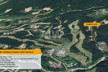 Bungalow Lot at Mount Kinabalu Golf Club For Sale