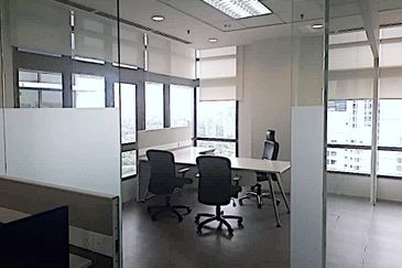 KL Sentral Grade A MSC Furnished Office 