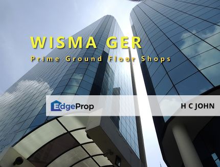 Wisma GER - Prime Ground Floor F&B Shop, Kuala Lumpur, KLCC