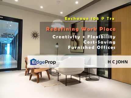 Exchange 106 TRX -KLCC Grade A Furnished Office - Single pax, Kuala Lumpur, KL City