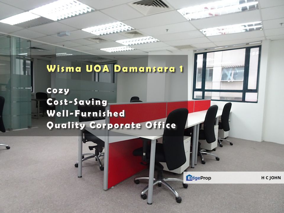 Uoa Damansara 1 Grade A Furnished Office For Rental Rm6 768 By H C John Edgeprop My