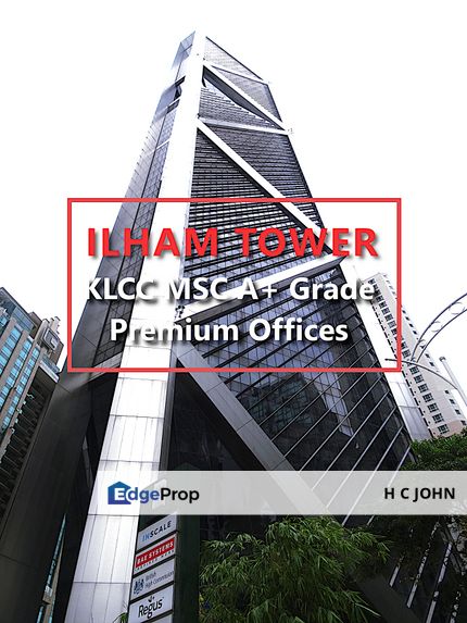 Ilham Tower - KLCC MSC A+ Office - Multi Floors, Kuala Lumpur, KLCC