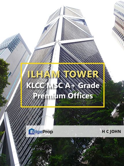 Ilham Tower - KLCC MSC Green A+ Office, Kuala Lumpur, KLCC