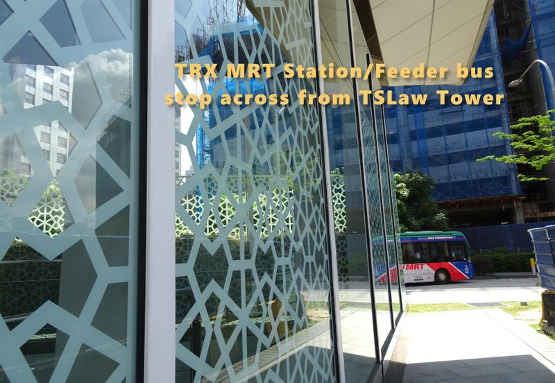 TSLAW Tower - Bukit Bintang KLCC TRX - New Retail-F & B Shops with direct access to MRT station