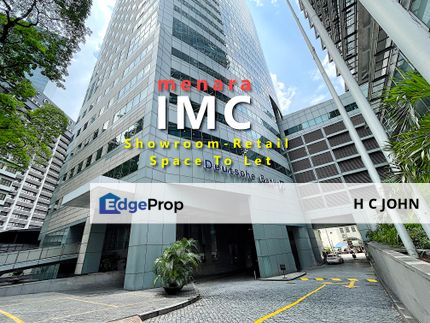 Menara IMC - KLCC Prime Retail Showroom Banking Space, Kuala Lumpur, KLCC