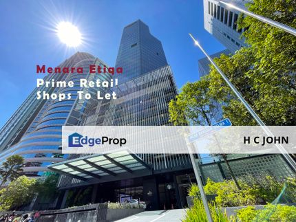 Menara Etiqa - Bangsar -  A+ Prime Retail F & B Convenience Shops, Kuala Lumpur, Bangsar