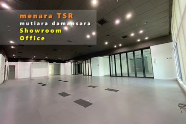 Menara TSR - PJ Mutiara Damansara Ground Floor Decorated Showroom/Office