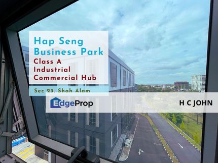 Hap Seng Business Park, Sec 23 Shah Alam - New Class A Prime Industrial Commercial Centre - Semi-Detached, Selangor, Shah Alam