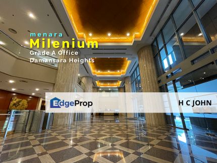 M. Milenium Damansara Heights - Grade A Offices with Train convenience - Single Floor, Kuala Lumpur, Damansara Heights