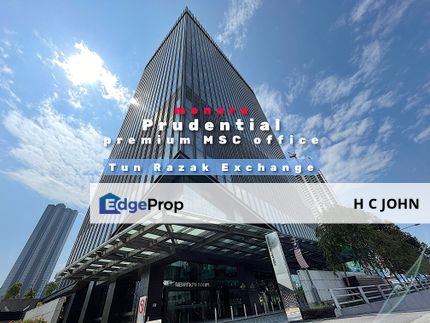 Menara Prudential @TRX Grade A MSC Office - Multi Floors, Kuala Lumpur, KL City