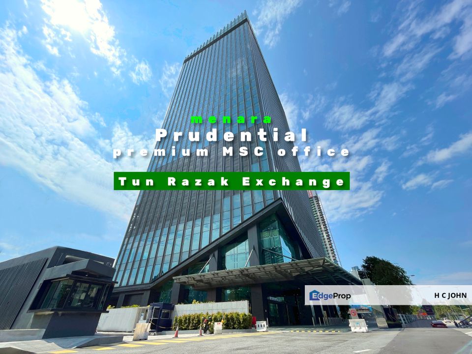 Menara Prudential TRX - Prime Grade MSC Office for Rental @RM76,500 By ...