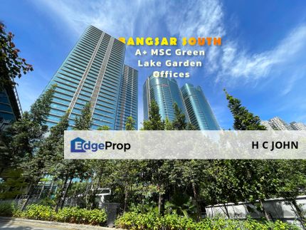 Bangsar South MSC Green GBI A+ Office - Single Floor Plate, Kuala Lumpur, Bangsar South