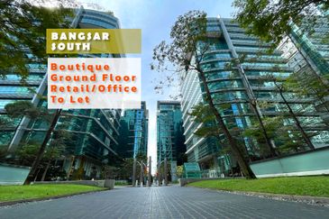Bangsar South Prime Ground Floor Retail/Office To Let