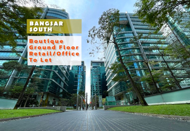 Bangsar South Prime Ground Floor Retail/Office To Let
