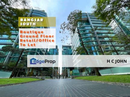 Bangsar South Prime Ground Floor Retail/Office To Let, Kuala Lumpur, Bangsar South