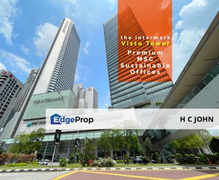 Vista Tower @ Intermark KLCC Grade A Office on High View Floors, Kuala Lumpur, KLCC