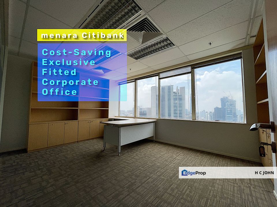 Menara Citibank KLCC Green Quality Furnished or Fitted Offices closeby to Train stations, Kuala Lumpur, KLCC