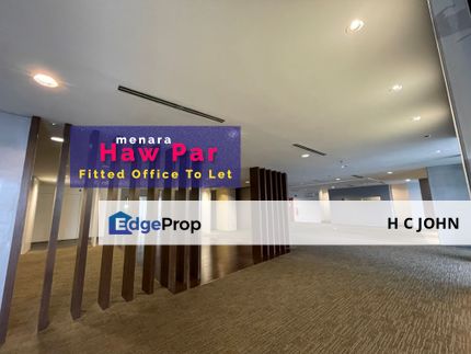 Haw Par KLCC - Corporate Offices To Let closeby Train connections - Single Floor, Kuala Lumpur, KLCC