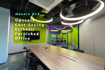 Menara HLX - KLCC Grade A Cost-Saving Esthetic Furnished Office