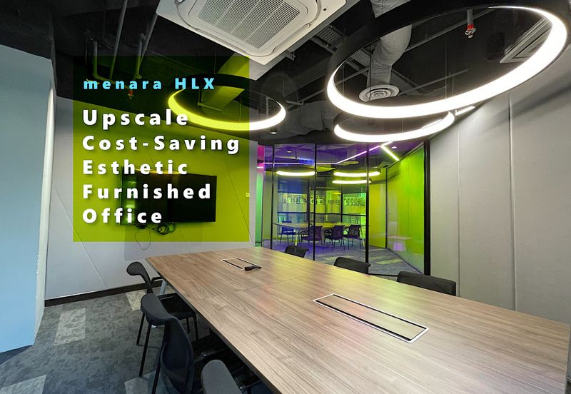 Menara HLX - KLCC Grade A Cost-Saving Esthetic Furnished Office