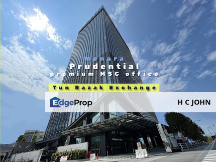 Menara Prudential TRX - Prime Grade A MSC Office with direct link to major Train networks, Kuala Lumpur, KL City
