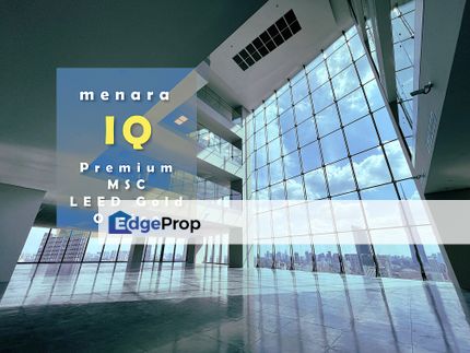 Menara IQ TRX KLCC MSC Green A Offices on Multi-Story Atrium , Kuala Lumpur, Bandar Tun Razak