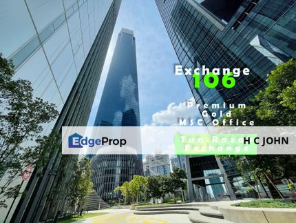 The Exchange 106 TRX KLCC Grade A Offices in Premier Financial Lifestle Centre, Kuala Lumpur, KL City