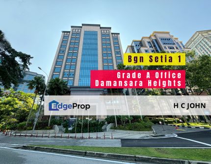 BS1 Damansara Heights Grade A Offices For Rent - Vacant and Furnished Parcels within short walk to Train station, Kuala Lumpur, Damansara Heights